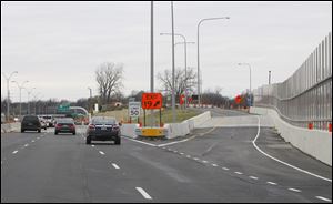 The Ohio Department of Transportation opened the ProMedica Parkway exit from westbound I-475.