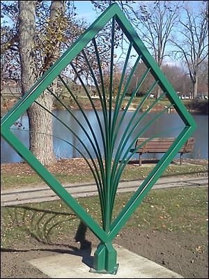 Part of the Whitehouse Sculpture Walk.