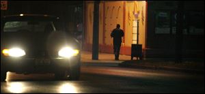 Male prostitute ‘Kia’ says the intersection of Ashland Avenue and Bancroft Street is one of the areas he trolled for johns who would pay him for sex.