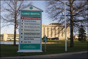 The Flower Hospital campus in Sylvania is to be the site of a new skilled nursing and rehabilitation center. Its location on the campus has yet to be decided.