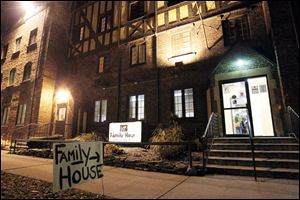  Family House is Toledo’s largest family homeless shelter. Homeless shelters and city officials are at odds over funding.