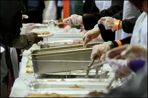 Thanksgiving-style meals will be offered this week by a number of area charities, churches, and community groups.
