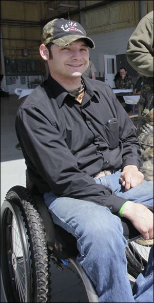 Tony Nickolite was 26 when his life changed forever. The Sylvania Township man was living on his own in Nebraska, going to school, working, and helping raise a young daughter when he was thrown out of his vehicle during a rollover crash. The impact left him paralyzed from the waist down. Three years later, he has moved in with his parents and spends most of his time in a wheelchair. What he finds he needs most, he said, is someone to understand and a place to give him hope.