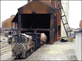Armco Steel switching blast furnace