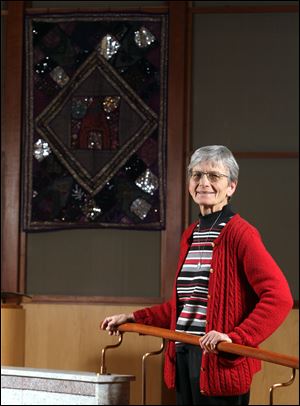 Sr. Paulette Schroeder of the Sisters of St. Francis in Tiffin, Ohio, lived in the Palestinian territory for 3 years as a peace activist  where she has founded the Peace Project.