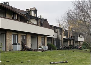 Monclova Town­ship Fire Chief Kevin Bern­hard does not expect a cause of the fire to be determined until sometime next week. 