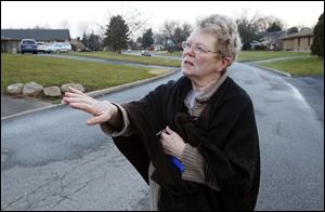 Kathy Connelly, 70, a resident of the Brandywine condominium complex describes what happened when the fire broke out.