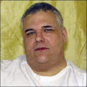 This undated photo provided by the Ohio Dept. of Rehabilitation and Corrections shows  death row inmate Ronald Post. Post, 53,  scheduled to executed Jan. 16, 2013, for the 1983 shooting death of a hotel desk clerk. A federal judge has rejected his request that his upcoming execution be delayed. At 480 pounds, Post said he is too heavy for the state's lethal injection process. (AP Photo/Ohio Dept. of Rehabilitation and Corrections)