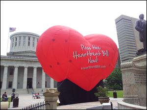 Proponents of the Heartbeat Bill made a pitch in Columbus last year. The bill is getting renewed attention by the General Assembly.