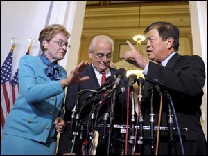 Rep. Marcy Kaptur, D-Ohio, hopes to be the top Democrat on the House Appropriations Committee.