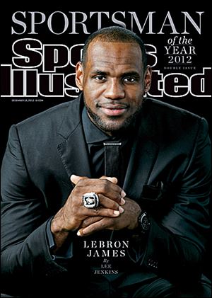 LeBron James was the NBA MVP, won a league title, and an Olympic gold medal.