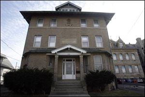 The former St. Hedwig's convent, now used as a women's shelter, would be torn down to make room for new senior housing. 
