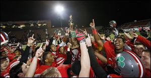 Central Catholic got its second state title trophy in seven years.
