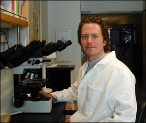 Disabled rats regained spinal cord function after a stem-cell treatment in Hans Keirstead’s University of California at Irvine lab. Mr. Keirstead, above, also is working on treatments for MS.