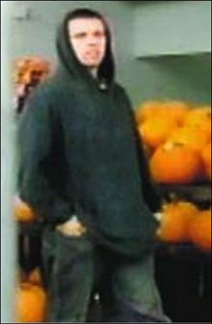 Police said this is a person of interest regarding the church break-ins.