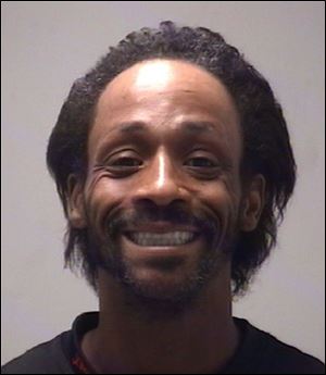 Comedian and rapper Katt Williams' booking photo from an arrest in November, 2009.