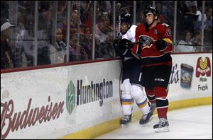 Thanks, in part, to the NHL lockout, attendance is up across the ECHL including Toledo, which is fourth in the league in attendance, drawing an average of 5,751 fans in its first 11 home games,