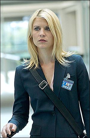 Claire Danes portrays Carrie Mathison in Showtime's 'Homeland.' 