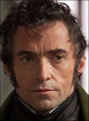 Hugh Jackman shows a different side in 'Les Miserables.'