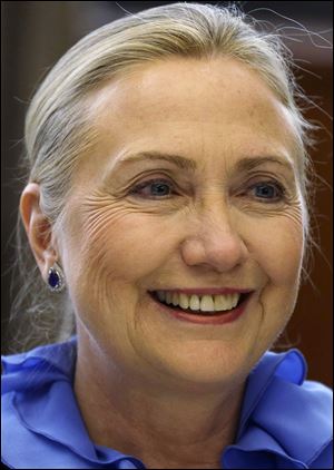 U.S. Secretary of State Hillary Rodham Clinton.