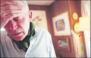Retired restauranteur Benno Steinborn, of Royal Oak, Mich., went through seven years of unrelenting pain in his arm and shoulder after a shingles infection. A morphine patch has helped him after many other methods failed.