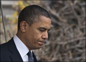 President Obama leaves the White House in Washington for Connecticut today.  President Obama traveled to Newtown, Conn., to meet with the families of the Sandy Hook Elementary School shooting victims and to thank first responders. 