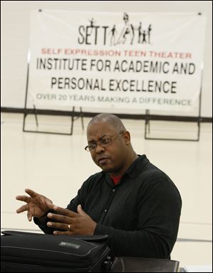 Washington Muhammad coordinates the center's Self Expression Teen Theater, an after-school program in which teens perform skits and talk about the risks of sex, alcohol, tobacco, gangs, and other issues. 'When teens talk to teens, it’s not corny or preachy,' Mr. Muhammad says. 'The message is received.'