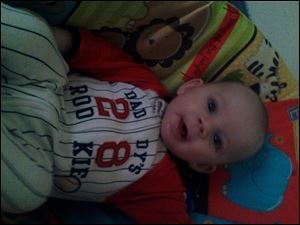 Avery Glenn Bacon, 6 months old, is not expected to survive traumatic brain injuries allegedly inflicted by his mother, Amanda Bacon.