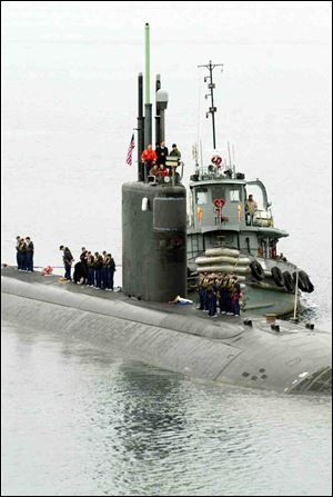 The USS Toledo, which as launched in 1993 and was commissioned in February, 1995, was designed to seek and destroy submarines and surface ships as well as to strike land targets. Gen­eral Dy­nam­ics Elec­tric Boat is to plan and perform the renovation work at its yard in Groton, Conn. The vessel was in the Persian Gulf in 2003 as part of Operation Iraqi Freedom.