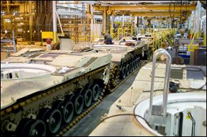 Sen. Sherrod Brown (D., Ohio) said the National Defense Authorization Act, with funds for the Abrams tank plant in Lima, was passed in the House Wednesday, is set to pass the Senate today, and is likely to be signed by President Obama on Friday.