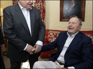 Spokesman: Ex-President George H.W. Bush in intensive care unit at ...
