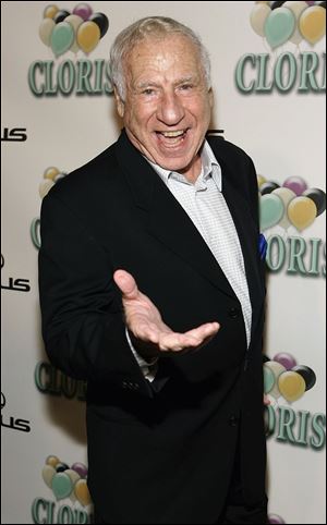 Actor/Writer/Director Mel Brooks arrives at the celebration for Cloris Leachman's 60 years in show business at Fogo De Chao restaurant on October 5th, 2006 in Beverly Hills, California.