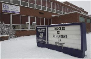 Swanton Middle School was named among the top 2 percent of high-achieving buildings in the state by the Ohio Department of Education, based on a ranking from Battelle for Kids.