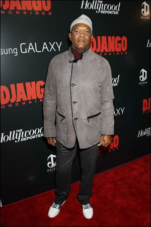 Actor Samuel L. Jackson arrives at a special screening of 