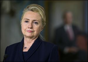 Doctors treating Secretary of State Hillary Rodham Clinton for a blood clot in her head said Monday that blood thinners are being used to dissolve the clot and they are confident she will make a full recovery.