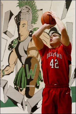 Bedford's Jeremy Harris, a 6-4 junior, averages 10.8 points and 7.6 rebounds.