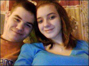 Sebastian McConnell, 20, and Ashley Jenkins, 17, of Bryan, died in a house fire today. 