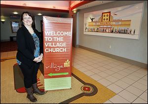 Down the road on Conant Street, the Rev. Cheri Holdridge will continue to greet worshipers at the Village Church, which has been worshiping on Sunday mornings in the Maumee Indoor Theatre after meeting previously in a building on Monroe Street in Toledo.