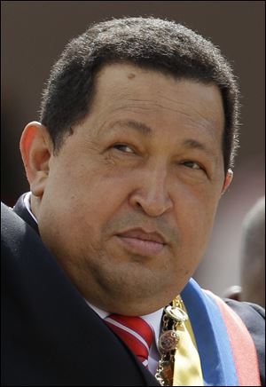 Venezuela's President Hugo Chavez