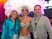 show-girls.jpg Laura and John Guitteau from WRK advertising pose with Jessica Bovia, center.
