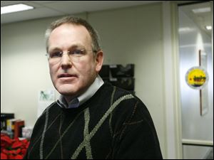 Alan Cox, president of American Federation of State, County, and Municipal Employees Local 2058, announced his candidacy for Toledo mayor Friday.