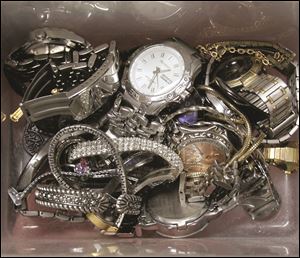 Thousands of salable, confiscated items are transferred from the property room to the online site propertyroom.com, which sells the items and returns the proceeds to the City of Toledo's General Fund. 