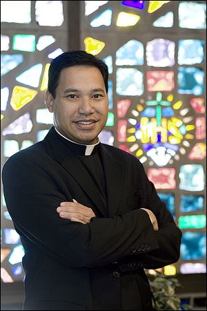 The Rev. Joaquin O. Martinez, president of St. John’s Jesuit High School and Academy, is leaving the institution June 30.