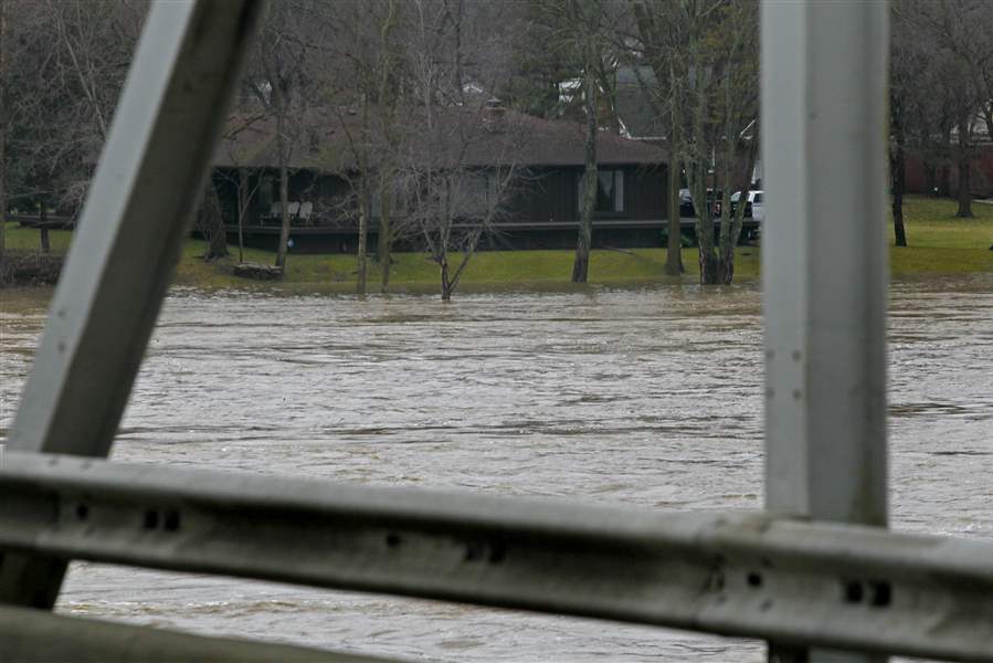Maumee River overflows in Waterville The Blade