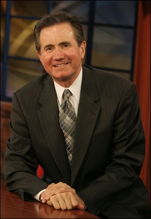 Jim Blue, a former news anchor at WNWO-TV.
