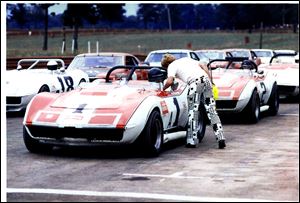 This 1968 Chev­ro­let Cor­vette race car racked up a bevy of wins over the years, including two class victories at the 24 Hours of Daytona. The restored vehicle will be auctioned on Saturday.