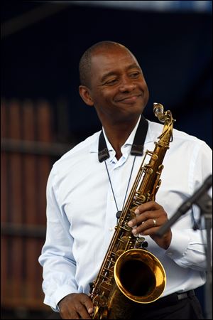 Among Branford Marsalis' performances while in Haiti will be a private show Tuesday at the residence of U.S. Ambassador Pamela White.