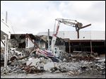  In 2011, Billy Paxton, owner of Paxton Demolition, tore down part of the cinema on Secor Road. Two years later, plans are said to be coming together for a $25 million hotel and retail project on the site.