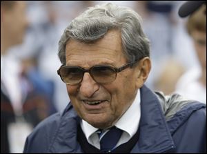 Penn State coach Joe Paterno in 2009. 