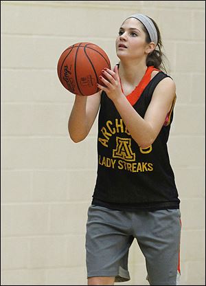 Archbold's Jesse Fidler, a 5-foot-9 senior, is second on the team in scoring (8.6) and rebounding (4.1).